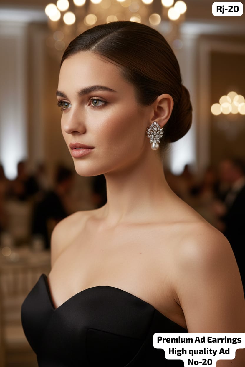 Premium Crystal Drop Earrings